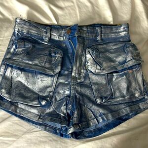 Y2K jean shorts
